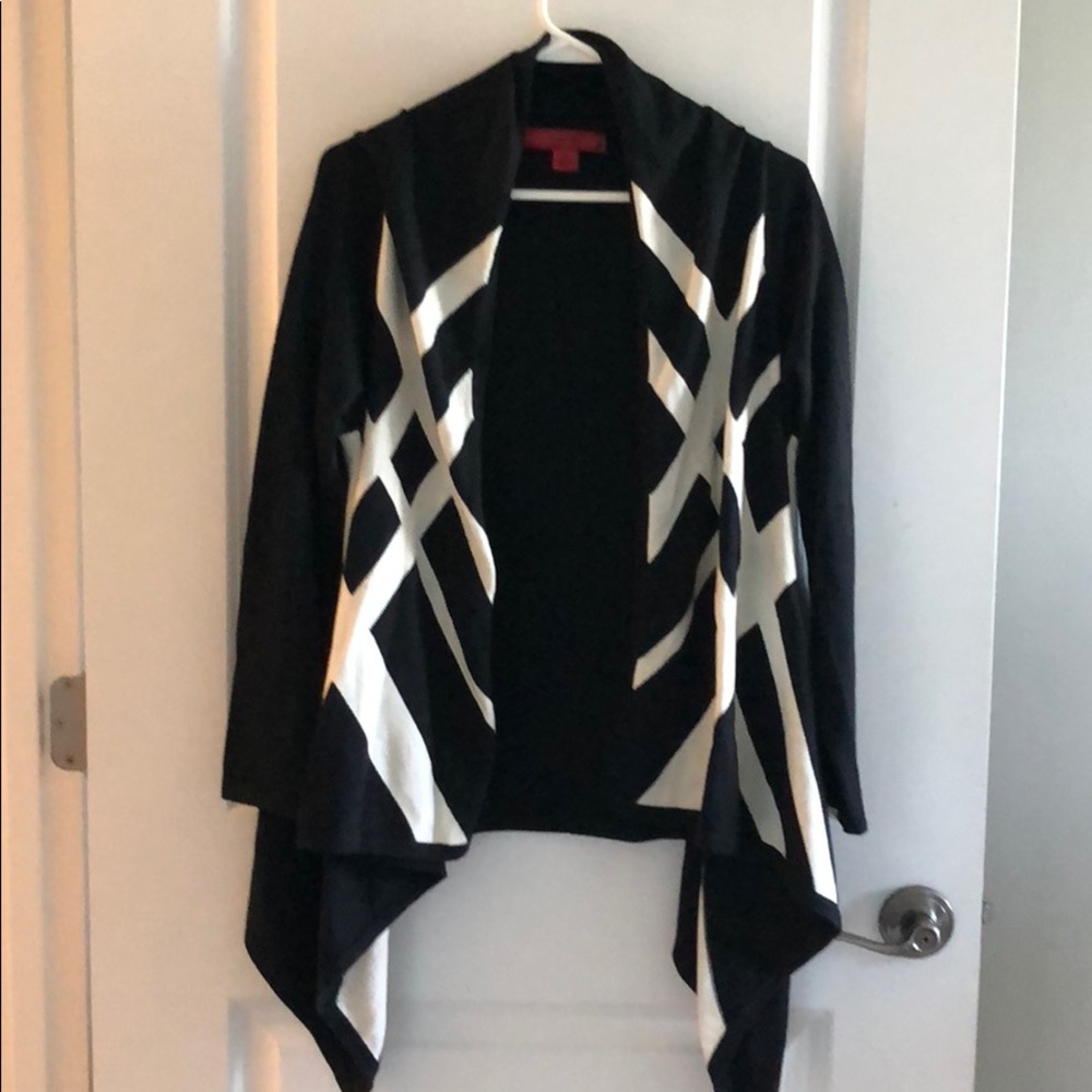 Black and White Sweater/Cardigan